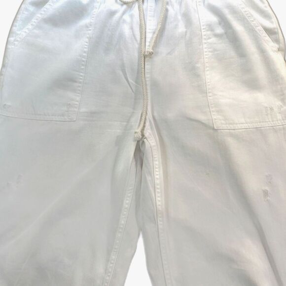 Aerie White Denim Distressed Pants - Picture 9 of 16